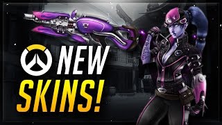 OVERWATCH New Legendary Skins  Rebel Widowmaker New Community Concepts [upl. by Ellehcin]