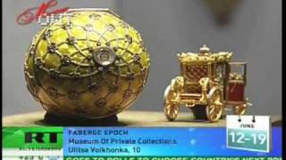 Faberge Eggs Exhibition in Moscow [upl. by Parrnell]