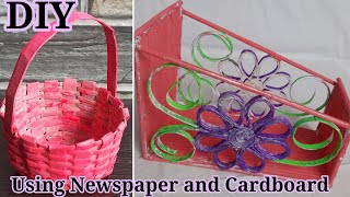 TOP 3 Storage Basket  Newspaper Multipurpose Basket [upl. by Earehc]