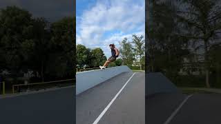 Alter Lachs voll aufs Maul 🤣💥 parkour freerunning fail [upl. by Anyat287]