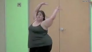 Selfproclaimed fat girl dances in viral video [upl. by Atnod]