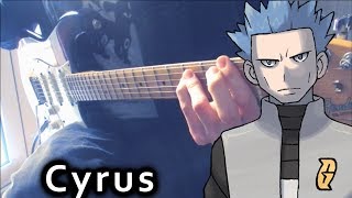 Pokemon DPPt  Cyrus Galactic Boss Metal Guitar Cover [upl. by Malchus]