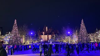 LIVE  Tree Lighting at Winterfest 2024  Canada’s Wonderland [upl. by Akitahs]