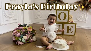 Ditelindja e pare e Prayles ✨🎂💗  VLOG [upl. by Salamone238]