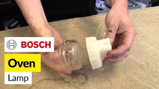 Bosch Threaded Glass Oven Lamp Lens [upl. by Hoehne580]