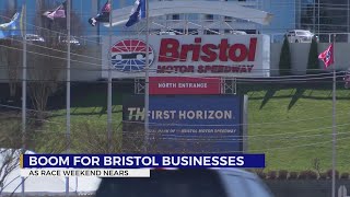 Bristol businesses anticipate boom from speedway races [upl. by Samp]