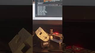 Dynamixel control using ESP32 shorts esp32project dynamixel diy arduino [upl. by Annais611]