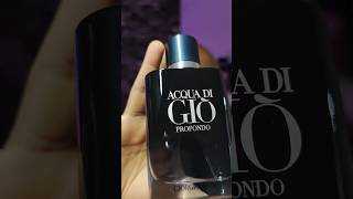 ACQUA di GIO PROFONDO PARFUM [upl. by Reffotsirhc831]