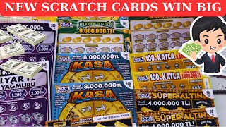 2 NEWLY RELEASED DIFFERENT SCRATCH WINS GAMES OF CHANCE BIG WINS [upl. by Nolava]