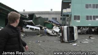 Japan tsunami aftermath from James Reynolds [upl. by Melton]