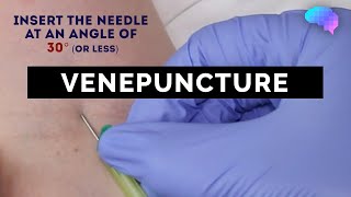 Venepuncture  How to take a blood sample  OSCE Guide  UKMLA  CPSA [upl. by Neirb299]