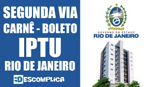 2ª Via do Carnê Boleto do IPTU 2021 Rio de Janeiro [upl. by Bianchi295]