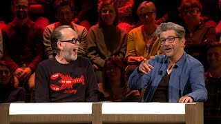 Grappigste Momenten Marc Marie en Wim Helsen  De slimste mens ter wereld 2017 [upl. by Rawdan]