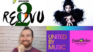 REVU2​​ Eurovision Ireland reacts to Ireland 2024  Bambie Thug  Doomsday Blue [upl. by Oznola]