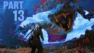 NIDHOGG THE MYTHICAL DRAGON  GOD OF WAR RAGNAROK PC Walkthrough Gameplay Part 13  No Commentary [upl. by Ermeena]