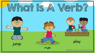 What is a Verb Verbs for KindergartenFirst Grade [upl. by Llertnad276]