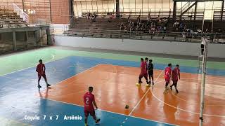 1º Set Arsênio X Caçula Masculino 1ª Copa de Voleibol do Vale do Aço 2024 [upl. by Essam]