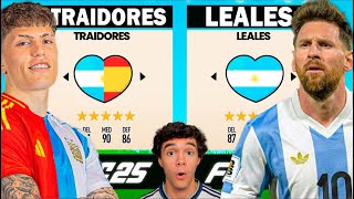 JUGADORES QUE TRAICIONARON A SU PAÍS vs LOS MÁS LEALES [upl. by Nylakcaj]