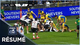 PRO D2 Saison 20242025 J03  Résumé USON Nevers  CA Brive [upl. by Janela]