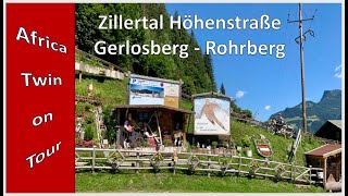 Zillertaler Höhenstraße  Gerlosberg  Rohrberg  Motorradtour [upl. by Urbani134]