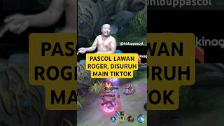 ROGER MAIN TIKTOK AJA KAU ❗❗🤣🤣 pascolshort hiduppascol pascol pascolmiya [upl. by Anairad56]