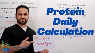 Protein Daily Calculation Kcalgram  Enteral amp Parenteral Nutrition [upl. by Nerrual]