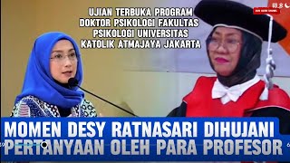 Full PROF SITI ZUHRO MEMIMPIN PENGUJIAN DISERTASI DESY RATNASARI TANYA JAWAB DENGAN PARA PROFESOR [upl. by Adnaluoy913]