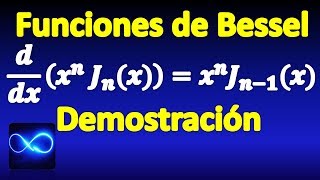 02 Propiedades de la función de Bessel DEMOSTRACIÓN [upl. by Minny]