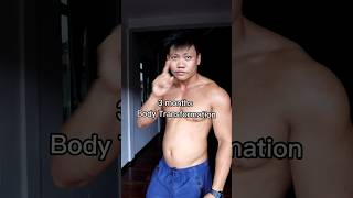 3 month transformation timelapse myanmar fitness bodybuilding [upl. by Adahs]