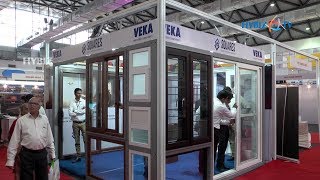 VEKA uPVC Profiles Used for Windows and Doors  TREDA Property Show 2018 [upl. by Nylle]