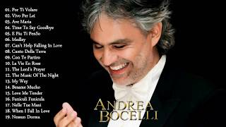 Andrea Bocelli Greatest Hits  Andrea Bocelli Best Songs Live Collection [upl. by Eniruam]