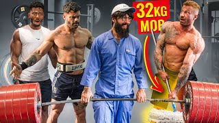 ANATOLY Use 32kg Mop in a GYM  ELITE Powerlifter Pretended to be a CLEANER 33 [upl. by Rosmarin]