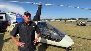 EAA Airventure 2023  Rich Lanning describes the Nisus gyroplane [upl. by Alakcim]