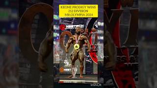 KEONE PRODIGY WINS 212 DIVISION MROLYMPIA 2024 dsnfit dsnfitness [upl. by Ajat]