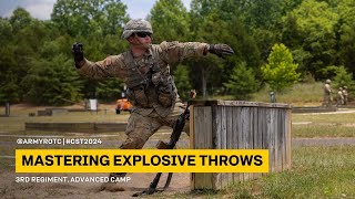 Mastering Explosive Throws  3rd Regiment Advanced Camp  CST 2024 [upl. by Nylrebmik]