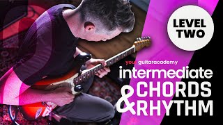 Intermediate Chords amp Rhythm Level 2 Lesson 6 of 22 Rock amp Roll amp The Hendrix Way [upl. by Hgielra56]