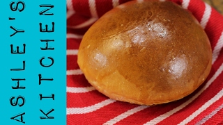 Semi Brioche Burger Buns  a step by step recipe guide [upl. by Ainod]