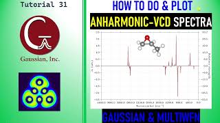 How to do and plot anharmonic VCD spectrum using Gaussian G16 and Multiwfn  anharmonicVCD spectrum [upl. by Whitehurst]