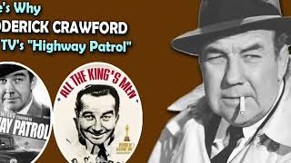 Broderick Crawford Documentary  Hollywood Walk of Fame [upl. by Aicirtel]