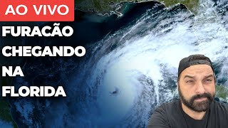 🔴AO VIVO FURACÃO MILTON CHEGANDO NA FLORIDA [upl. by Wilhide105]