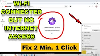 Connect to the internet You’re offline Check Your Connection  Pc internet problem  pc fix [upl. by Nomael]