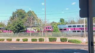 MBTA Double Draft on the Middleborough Line [upl. by Shaughn]