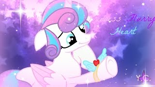 MLP Speedpaint Princess Flurry Heart Base Making [upl. by Aibar245]