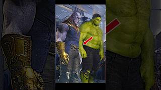 Hulk 😎 Angry Thanos Every Time Bruce weak hidden things shorts actionweb [upl. by Viquelia313]