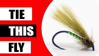 How to tie the Caddis Cormorant fishing flytying flyfishing [upl. by Itch]