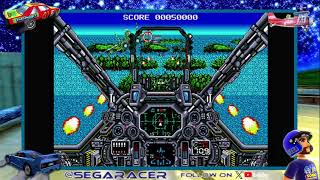 Air Diver  SEGA Genesis Arcade Flight Combat Game Hyperkin Mega Retron HD Gameplay amp mClassic [upl. by Elmore868]