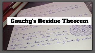 Cauchys Residue Theorem In Complex Analysis Residue Theorem In Hindi [upl. by Llesig]