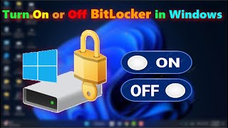 How to Enable or Disable BitLocker in Windows 11 amp 10 [upl. by Anailil124]