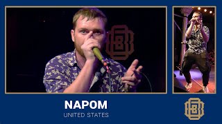 Beatbox World Championship 🇺🇸 NaPom  Mens Elimination [upl. by Nalaf]