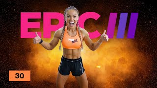 CARDIO CHAOS Full Body Workout  Bodyweight Only  EPIC III Day 30 [upl. by Bourn40]